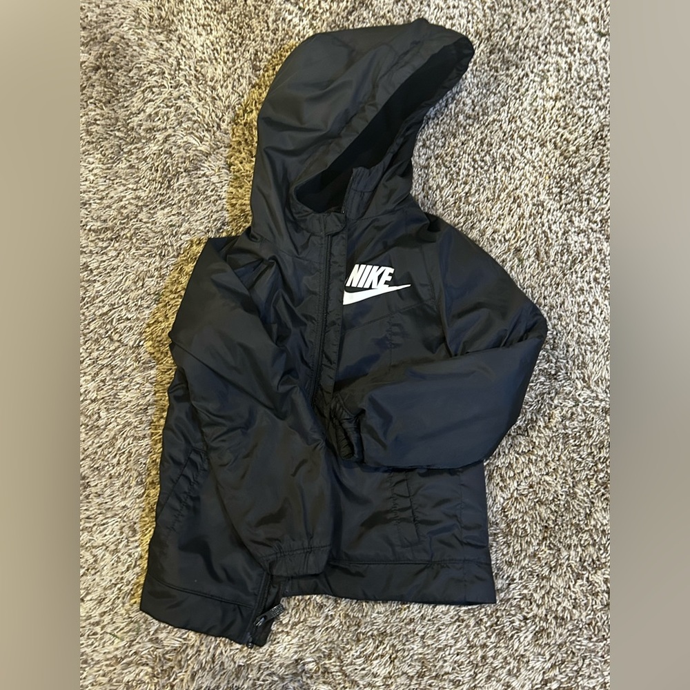Boys Nike Windrunner Fleece Lined Jacket